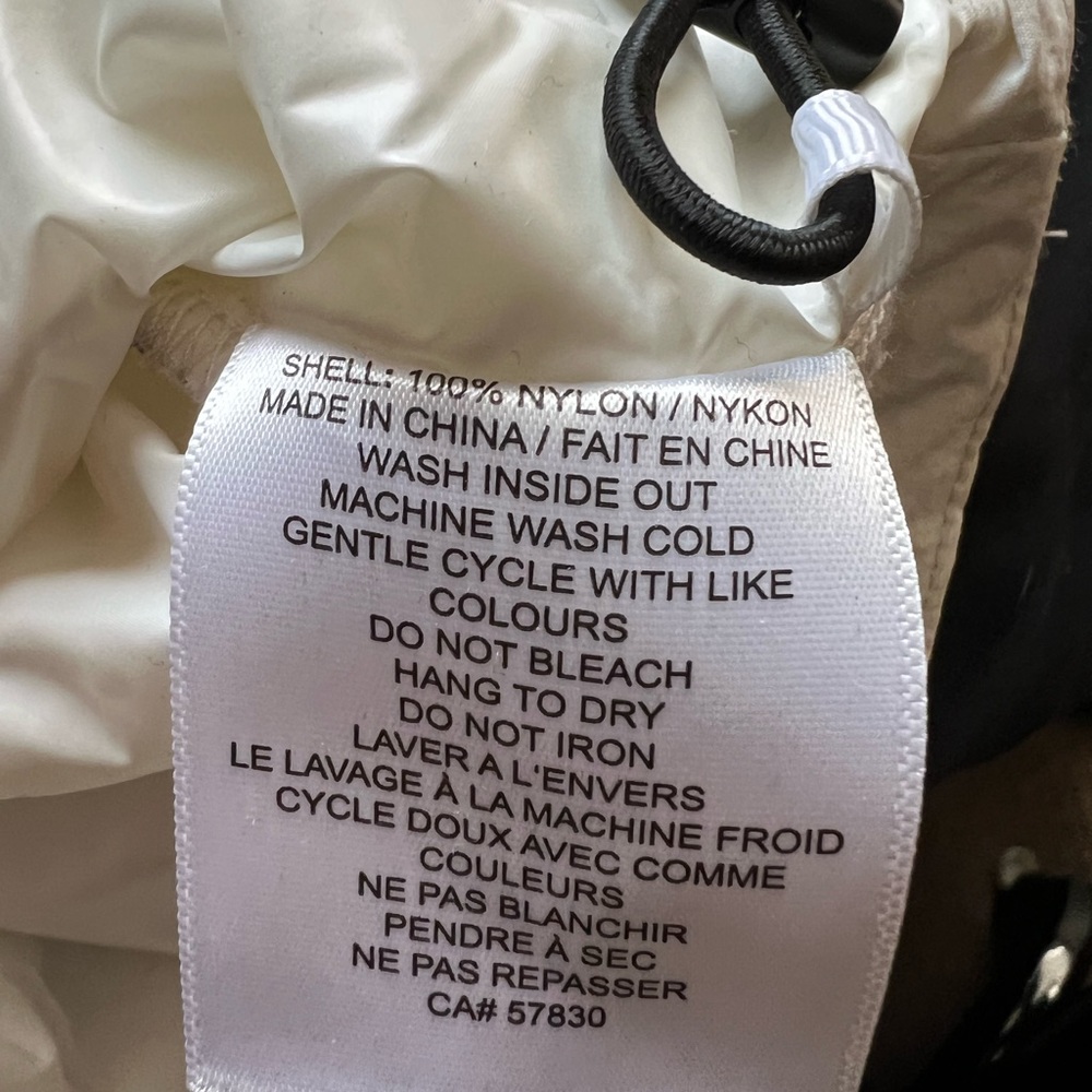 OG OVO WINDBREAKER PULLOVER WITH HOOD AND HEM TOGGLES